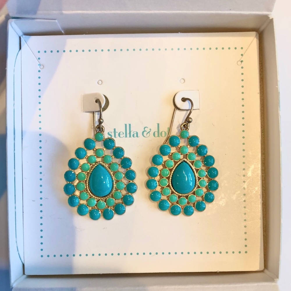 Stella and Dot Teardrop Earrings